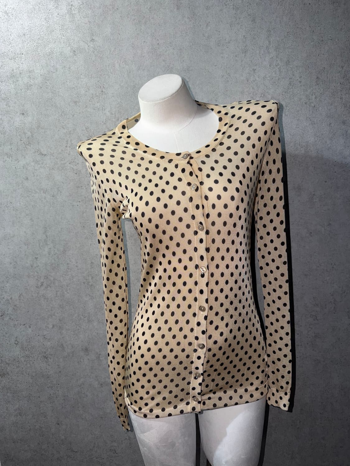 돌체앤가바나 도트 가디건 상품이미지1