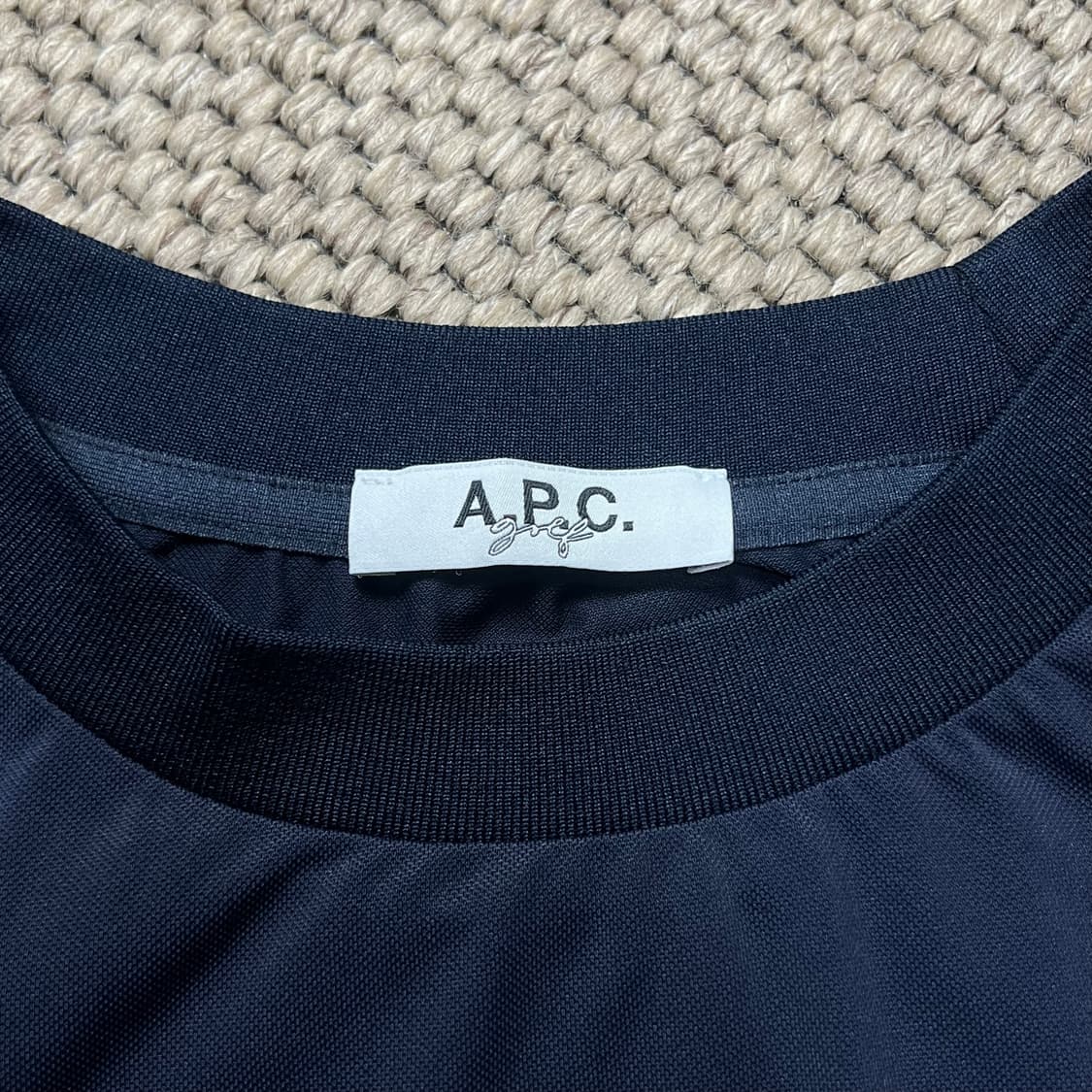 A.P.C. GOLF 아페쎄 골프 반팔 네이비 L 상품이미지3