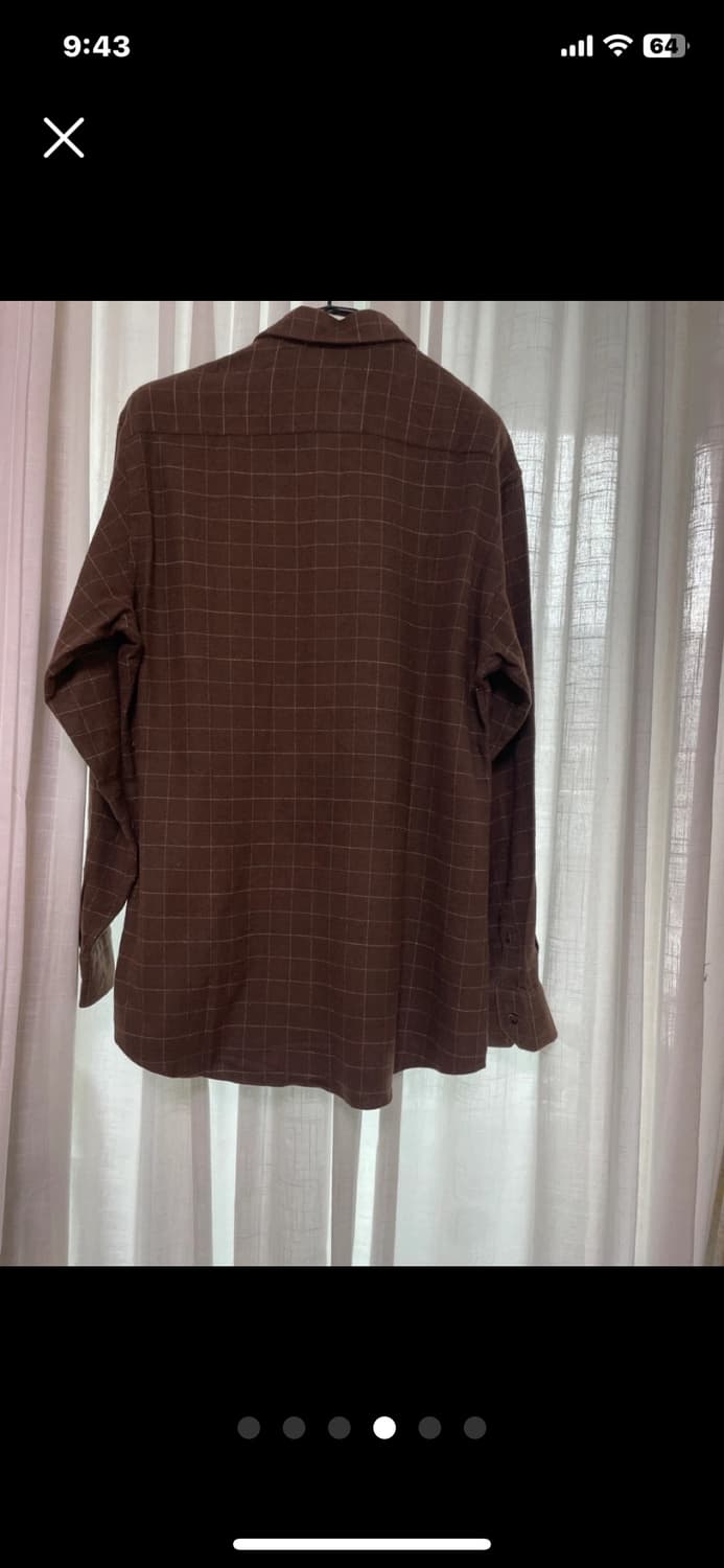 에르메네질도제냐 초콜릿색 셔츠 상품이미지4