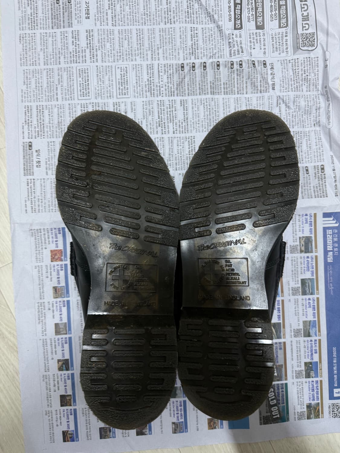 닥터마틴 펜톤 레더 로퍼 블랙 상품이미지4