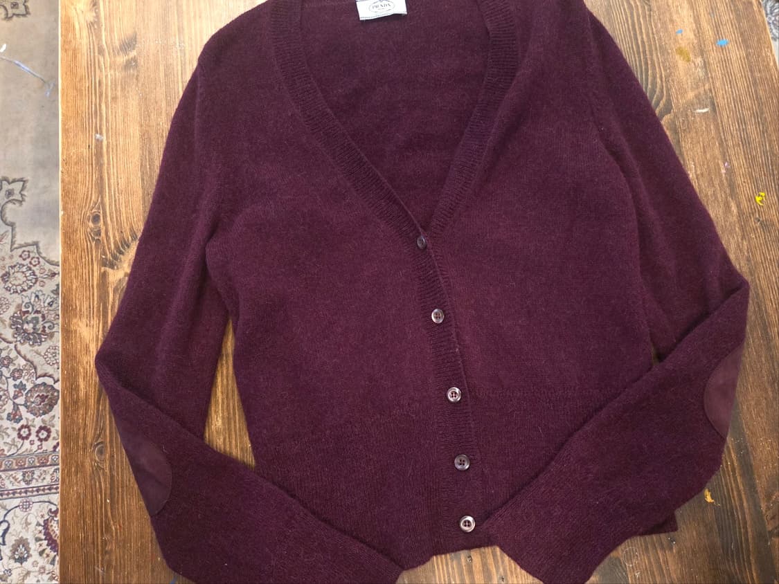 프라다 모헤어 가디건 상품이미지7