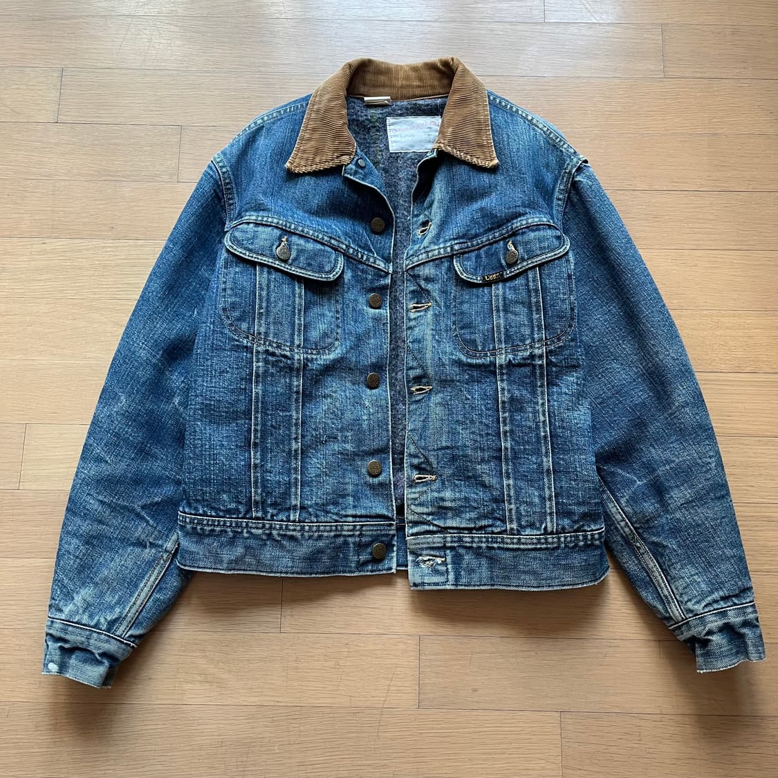 70년대 Lee 스톰라이더 데님 자켓 미국제조 빈티지 리 38사이즈 상품이미지1