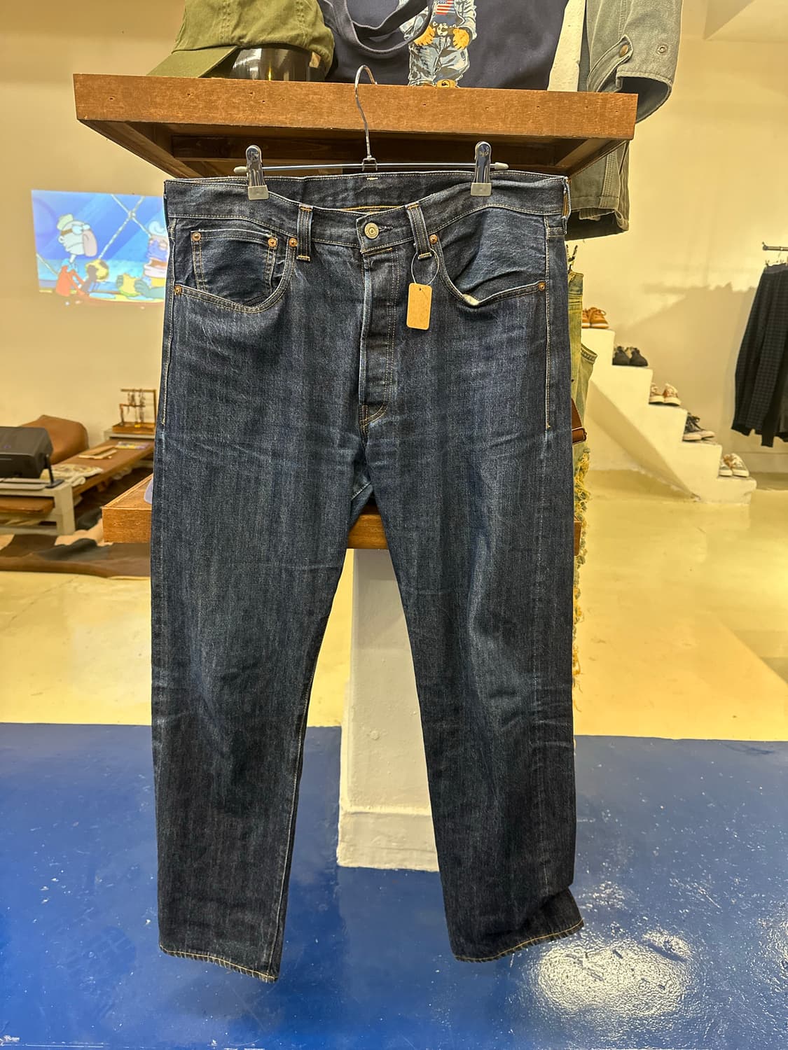 LVC리바이스 501xx 47501셀비지 상품이미지5