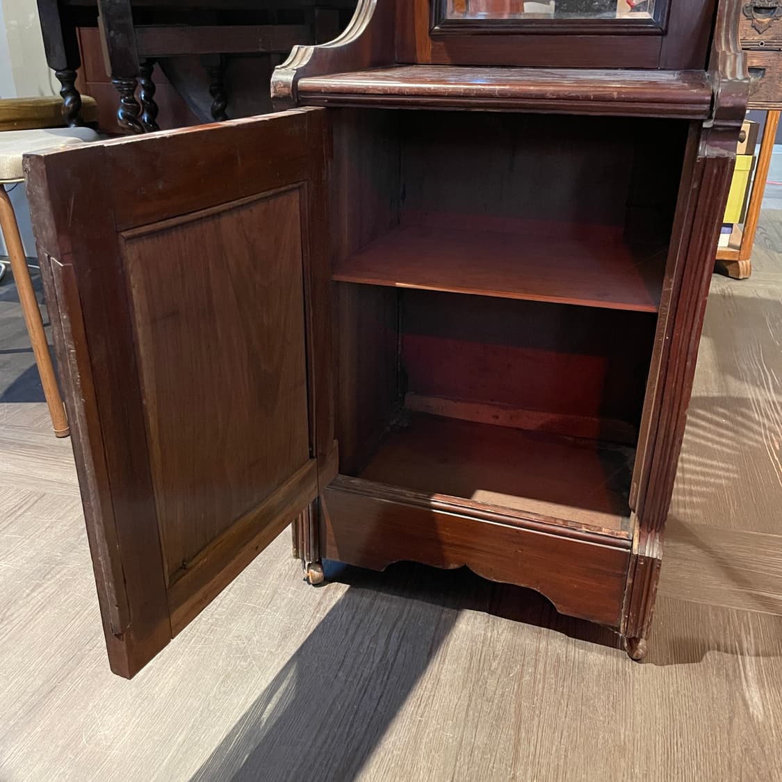 앤틱 우드카빙 거울수납장 상품이미지6