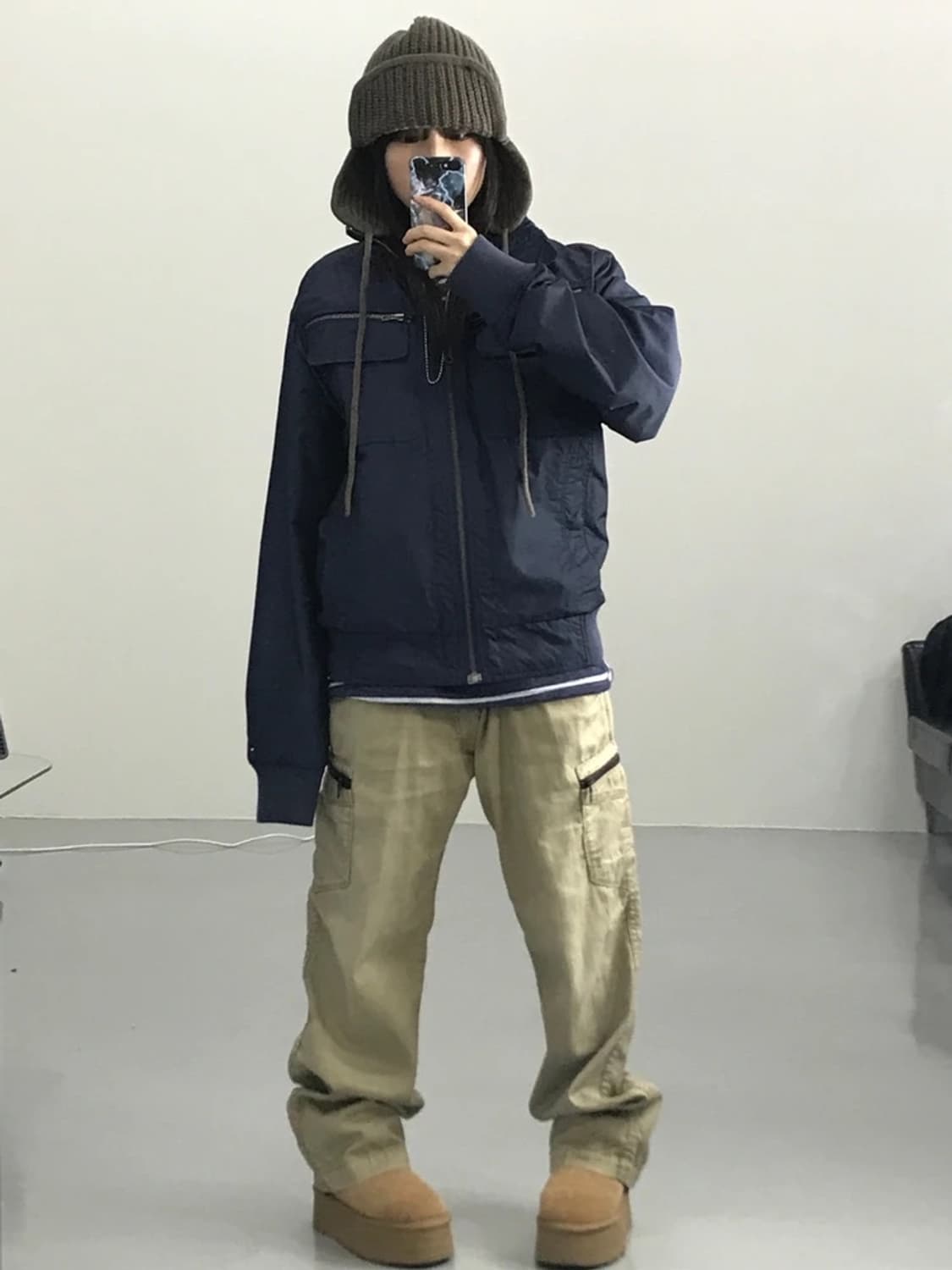 타미힐피거 네이비 자켓 상품이미지1