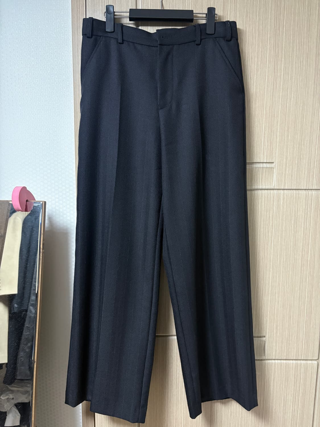 [46] 아워레가시 세일러 팬츠 블랙 상품이미지5