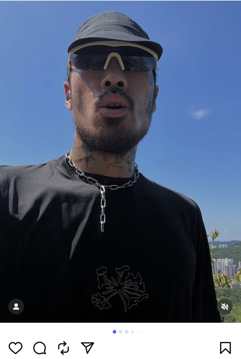 [새상품-L/XL]포탈 PORTAL LATERAL PEAK T 반팔 상품이미지3