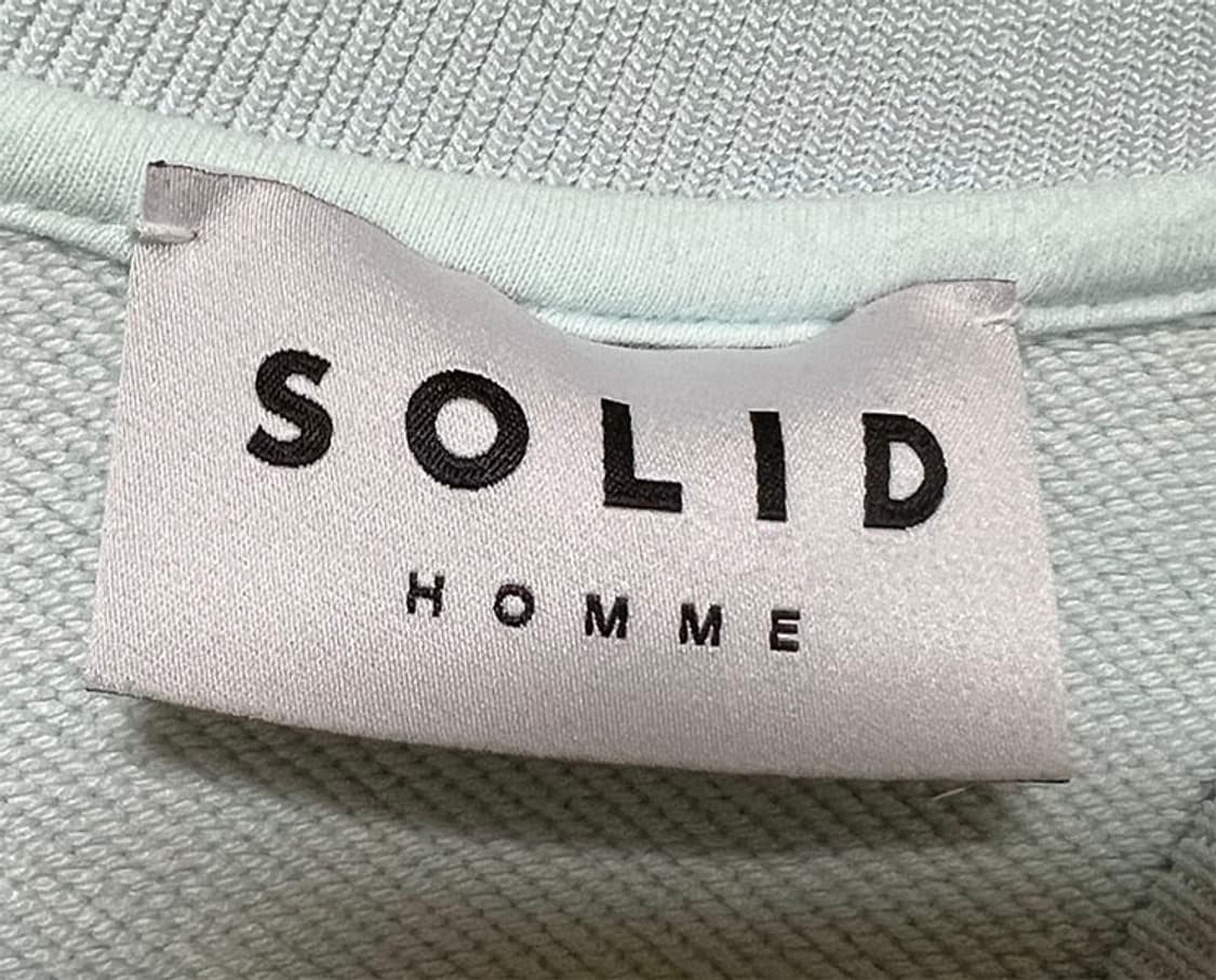 솔리드옴므 남자 맨투맨 피그먼트 오버핏 100-105 상품이미지3