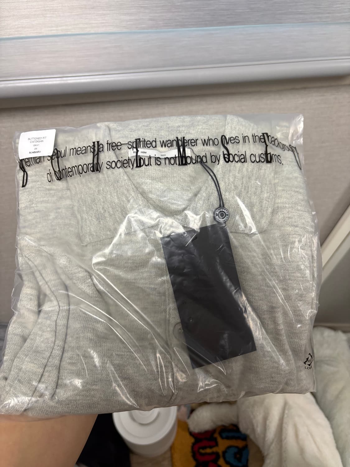 보헤미안서울 BUTTONED FIT CARDIGAN 상품이미지3