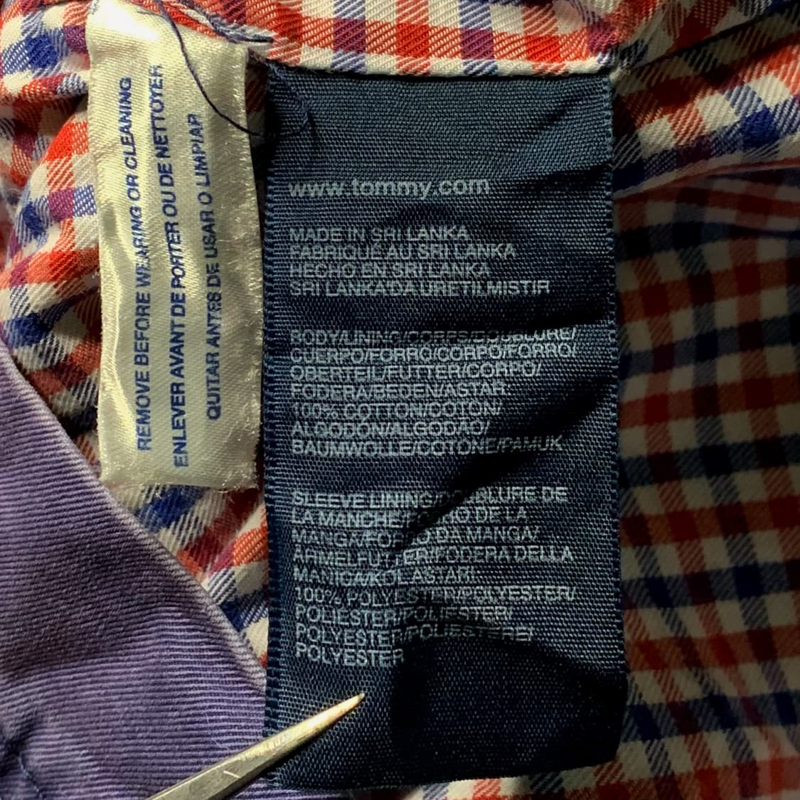[M] 타미 힐피거 스윙탑 재킷 상품이미지5
