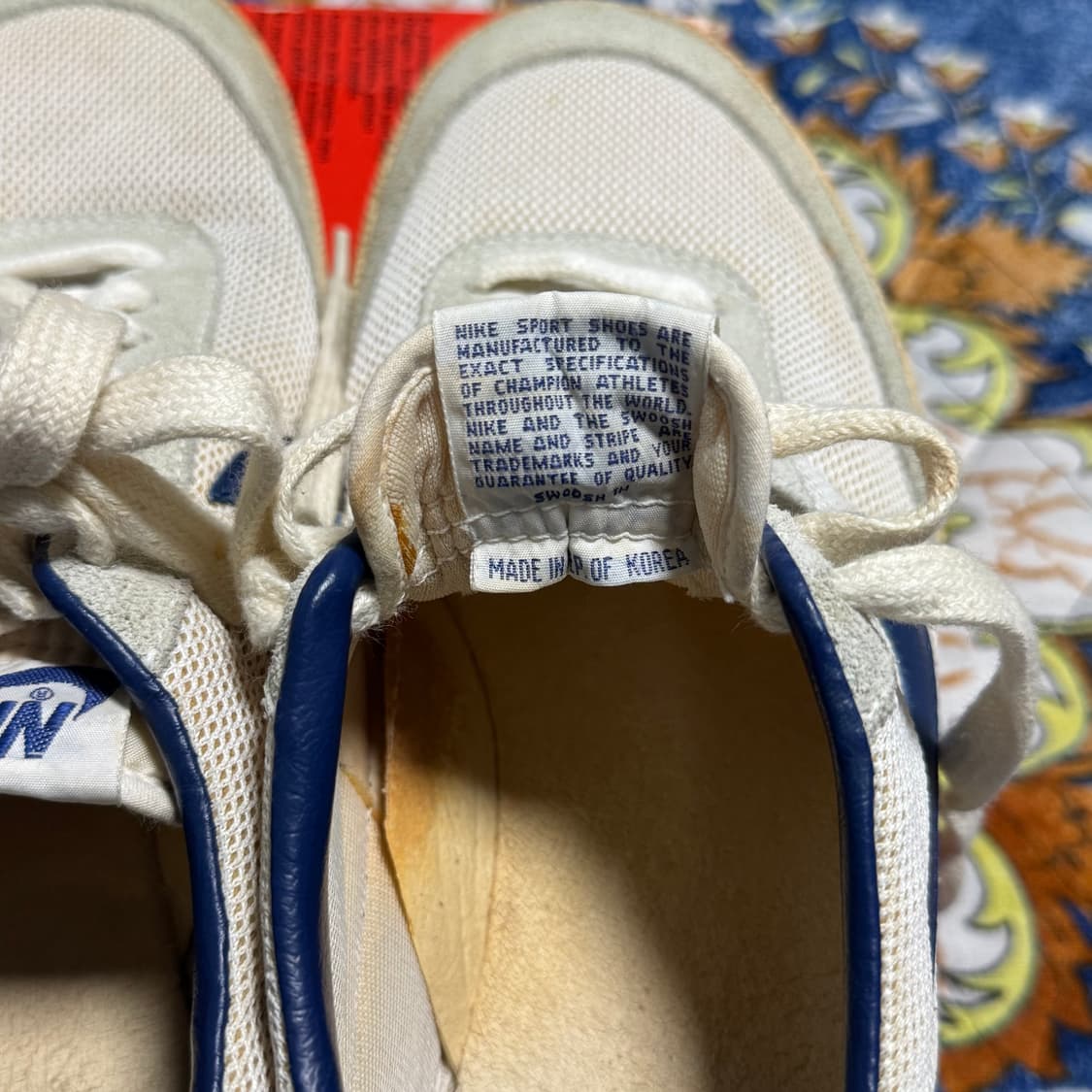 빈티지 오리지널 80s 나이키 킬샷 원판 상품이미지6