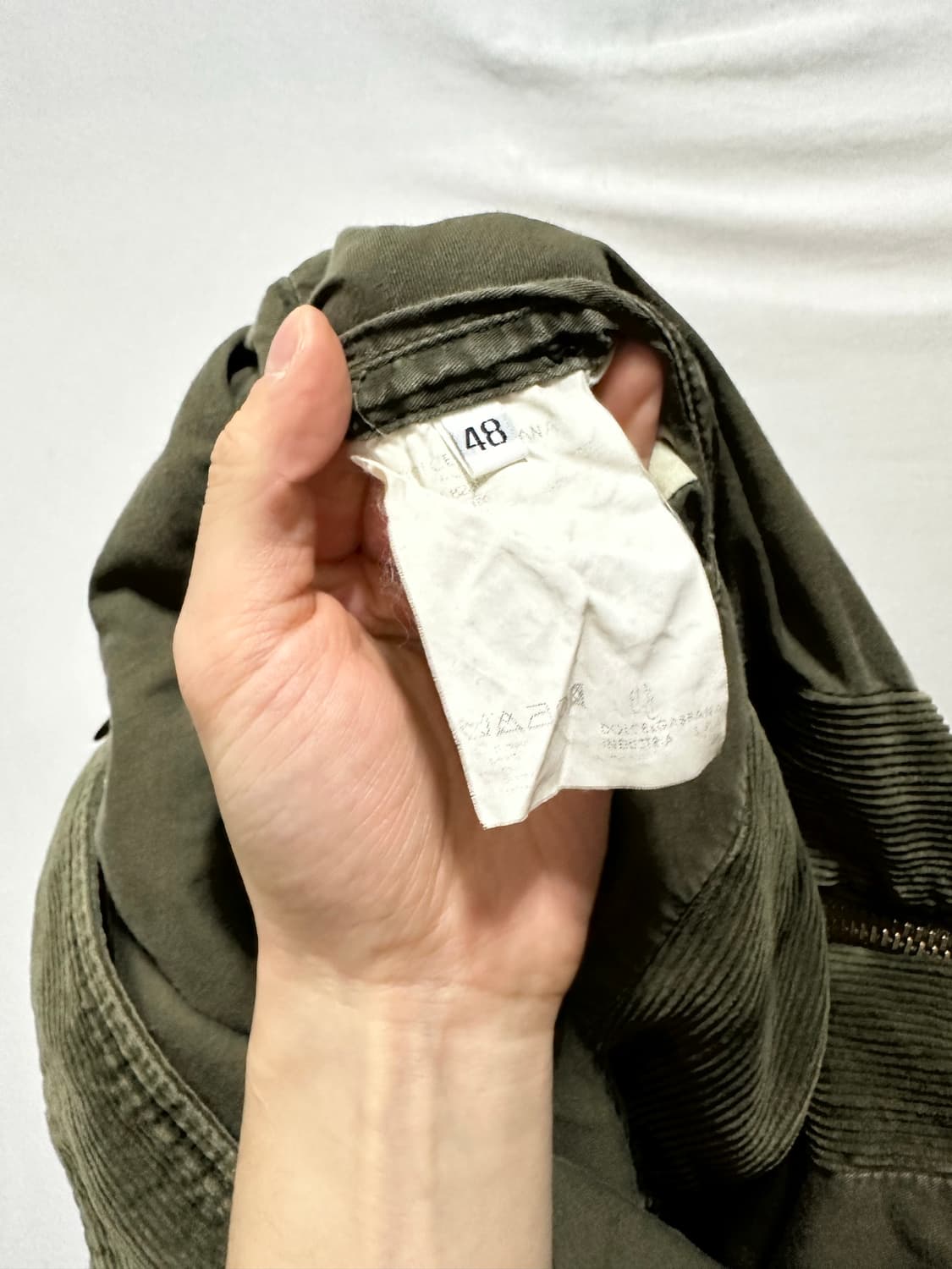 돌체앤가바나 코듀로이 바이커자켓 상품이미지4