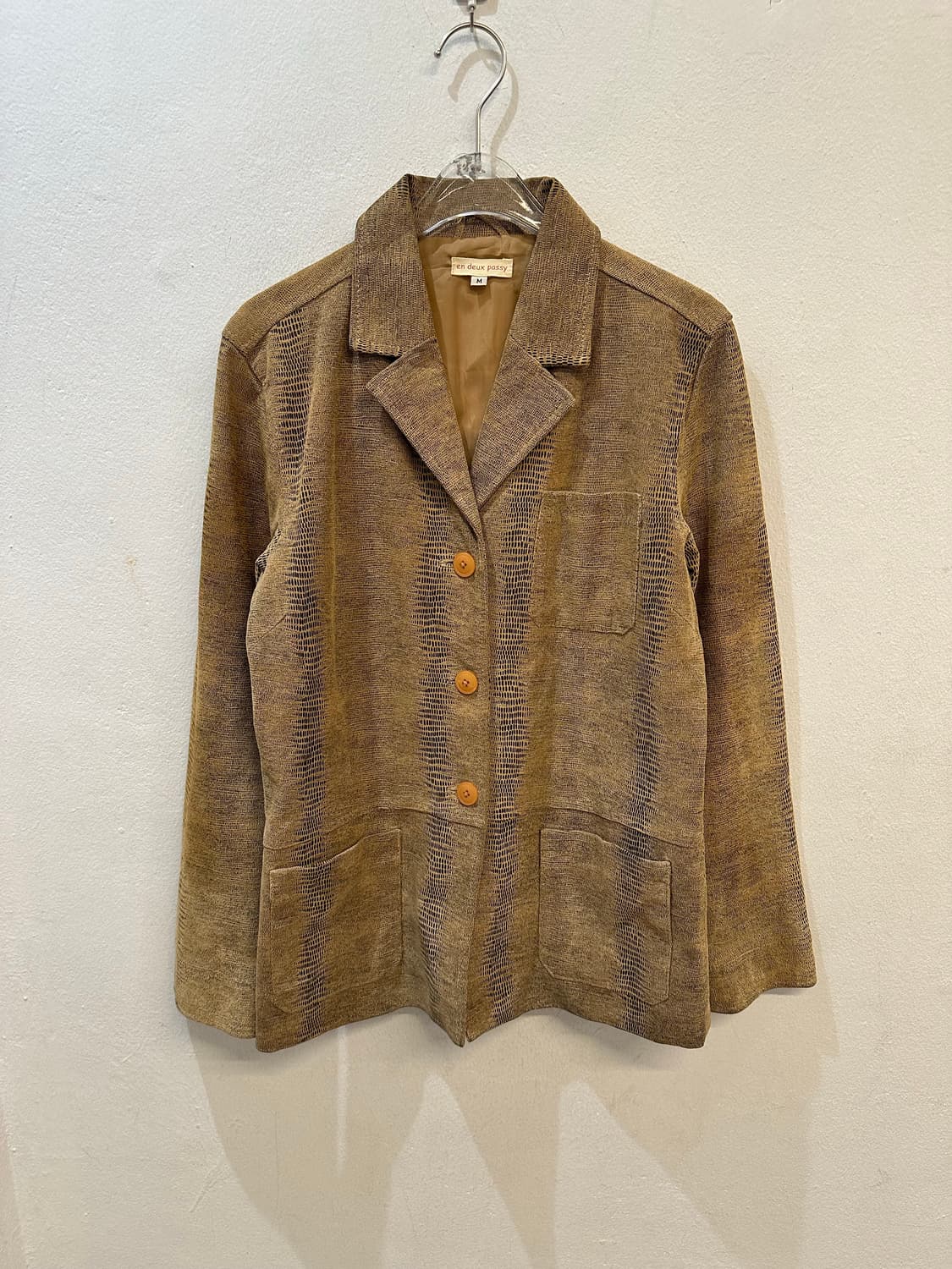 En deux passy leather blazer 상품이미지1