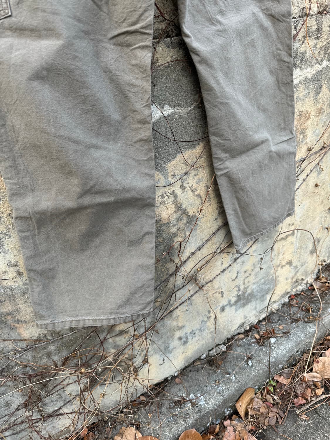 칼하트 빈티지 b151 LBR 카펜터 싱글니 카고 워크 팬츠 상품이미지6