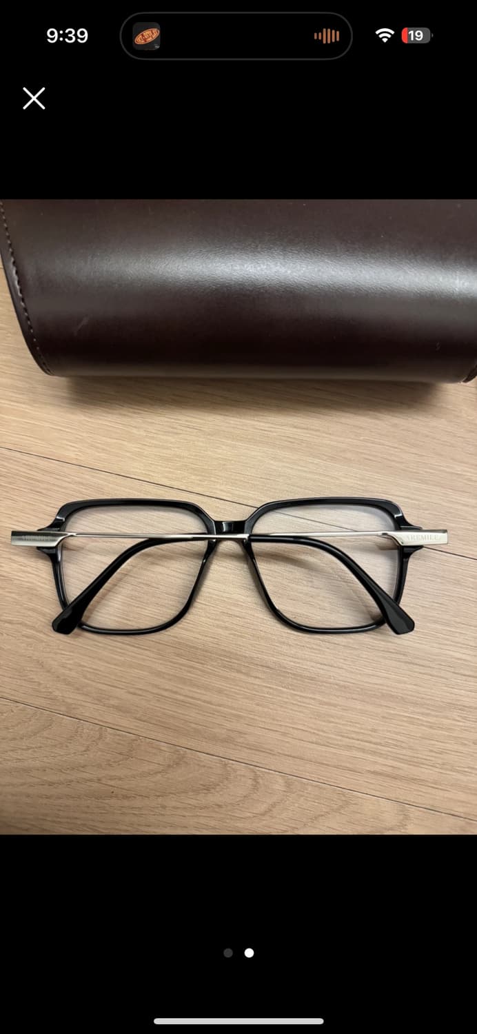 AREMILE 검정 뿔테 안경 상품이미지2