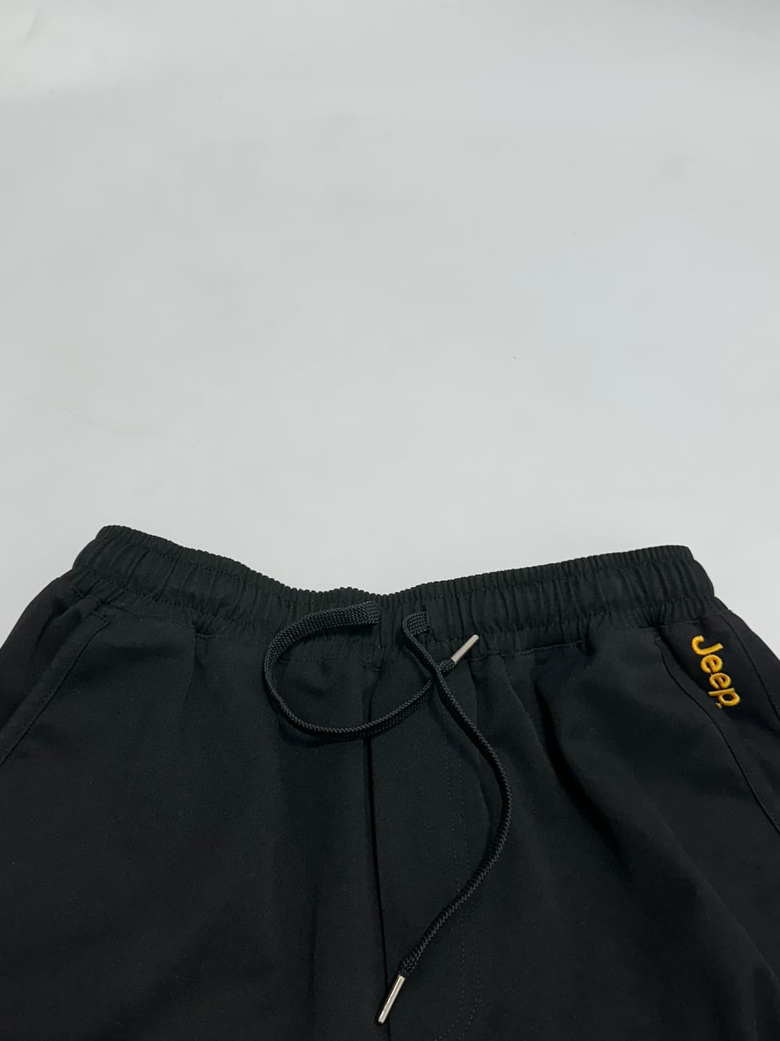 지프 jeep 카고 조거팬츠 블랙 트레이닝 바지 상품이미지3