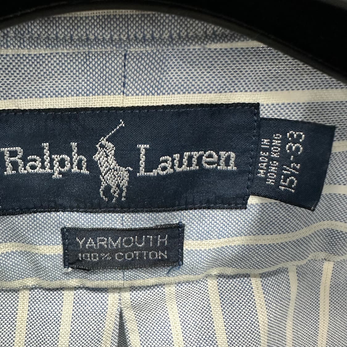 100 폴로 랄프로렌 남자 스트라이프 옥스포드 셔츠 상품이미지3