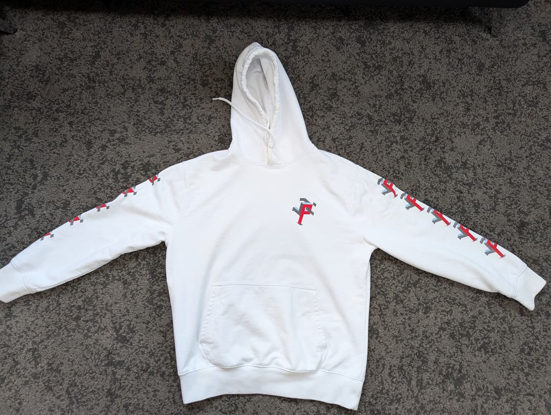 SS18 팔라스 P Man 후드 화이트 상품이미지1