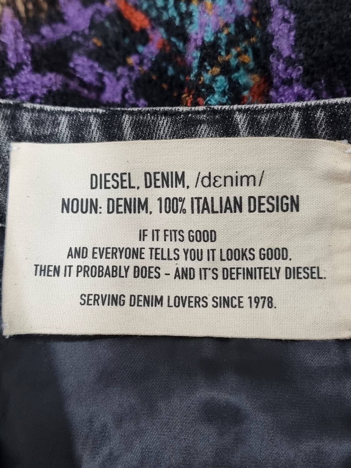 디젤 트위드 체크 스커트 (C759 상품이미지4