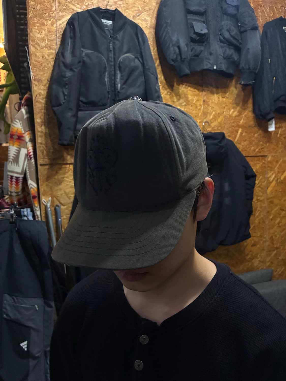 90s Chrome Hearts 크롬하츠 대거 아카이브 볼캡 상품이미지1