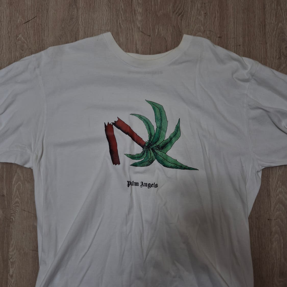 PALM ANGELS 팜엔젤스 빅프린팅 반팔티 L(100) 상품이미지2