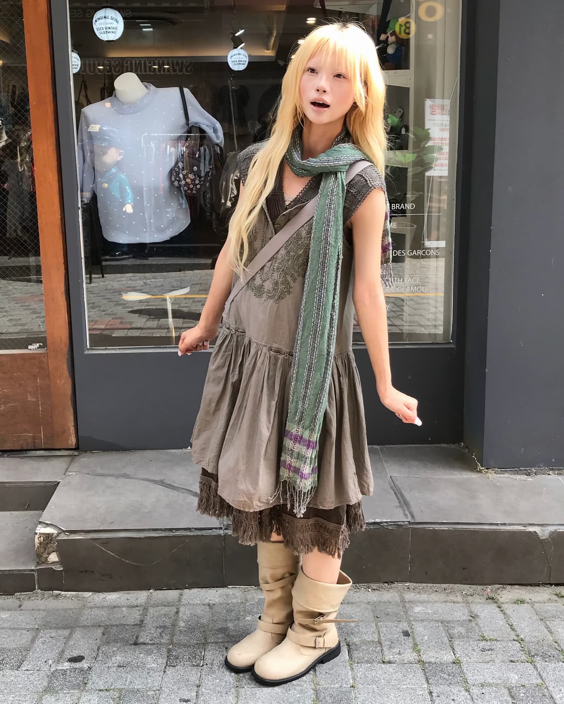 𝜗𝜚녹차 밀크티 하구미 코디 set 𝜗𝜚 상품이미지3