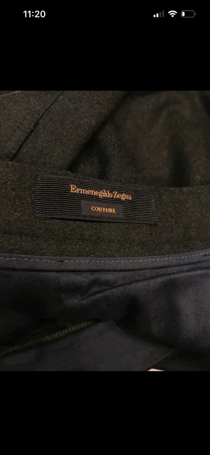 ErmenegildoZegna COUTURE WOOL WIDE PANTS 상품이미지9