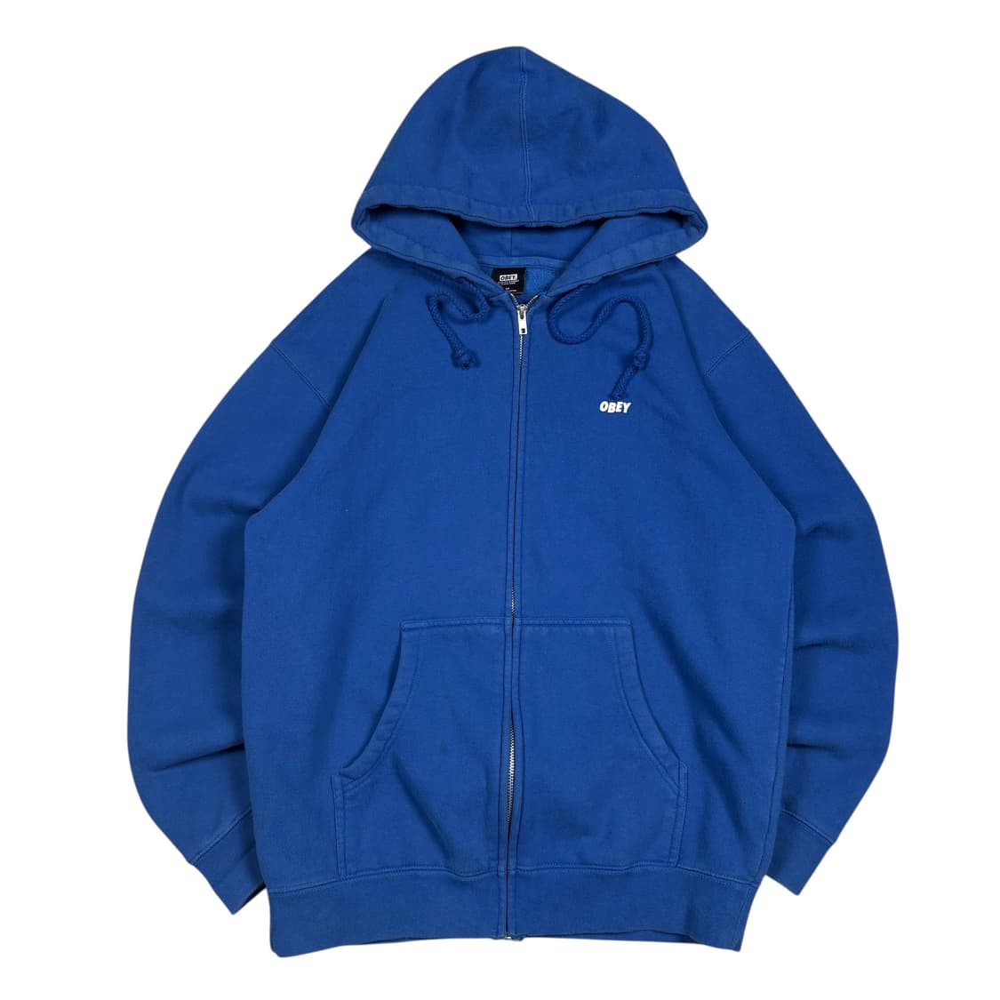 오베이 블루 후드집업 상품이미지3