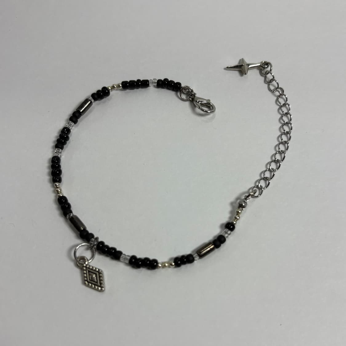 핸드메이드 비즈 팔찌 Black Dia 021 상품이미지7