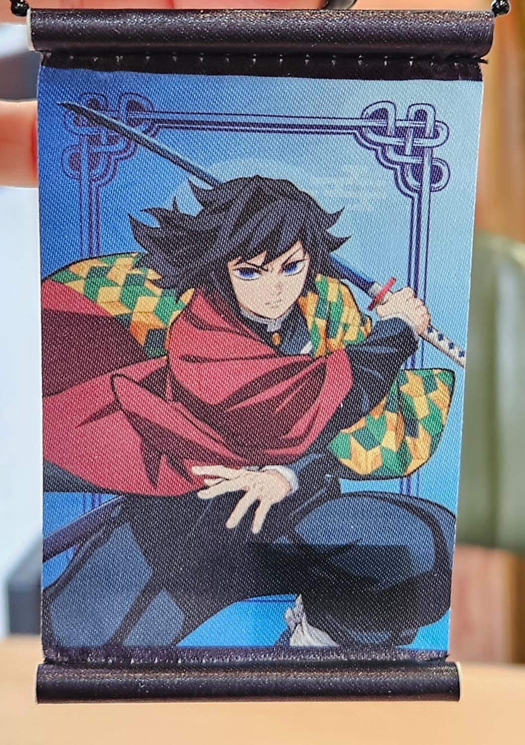 귀멸의 칼날 이즐 교통카드 태피스트리 토미오카 기유 상품이미지2