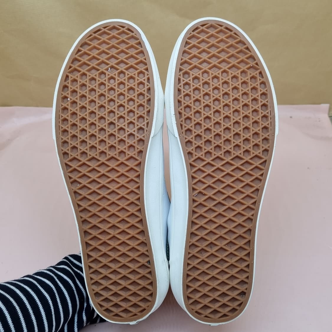 반스 레더 올드스쿨 그린 스니커즈 290 상품이미지3