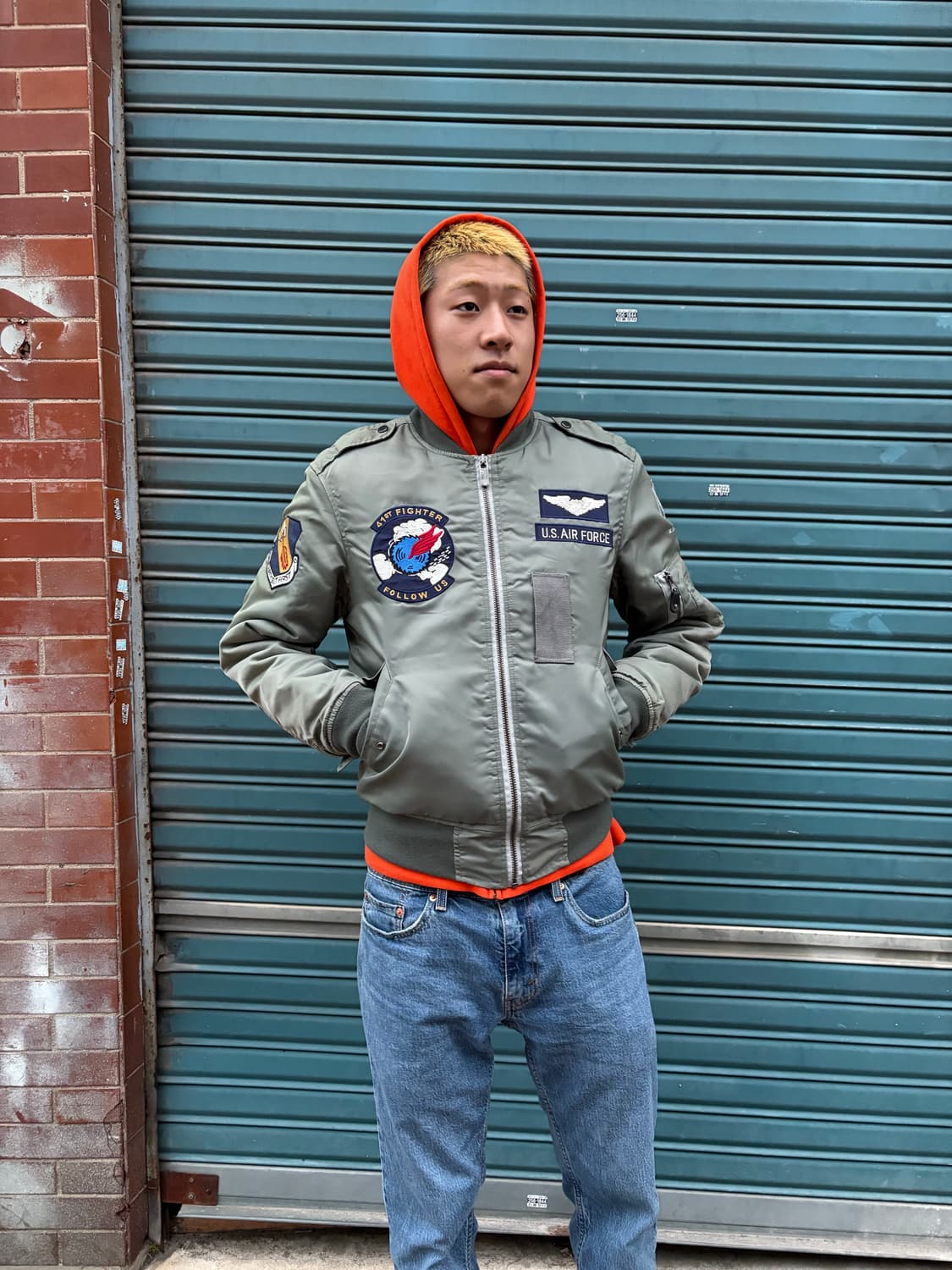 Aspesi x Avirex MA-1 자켓 상품이미지3