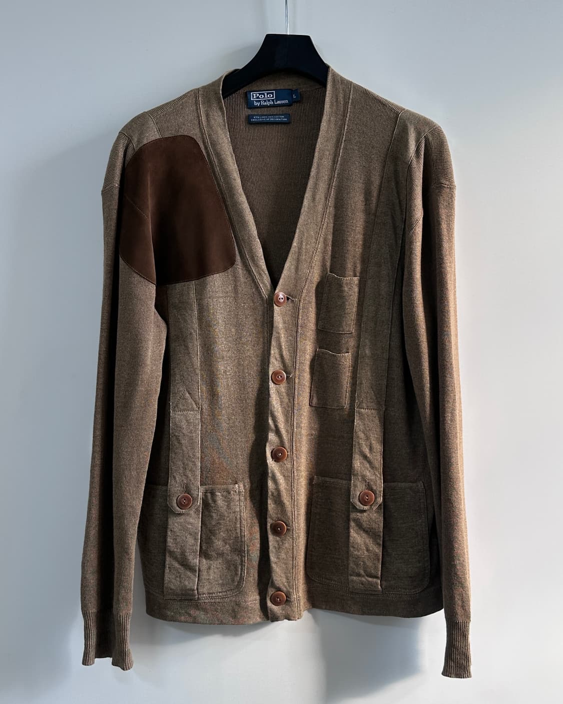 폴로 린넨/코튼 슈팅 가디건 (va.25) 상품이미지1