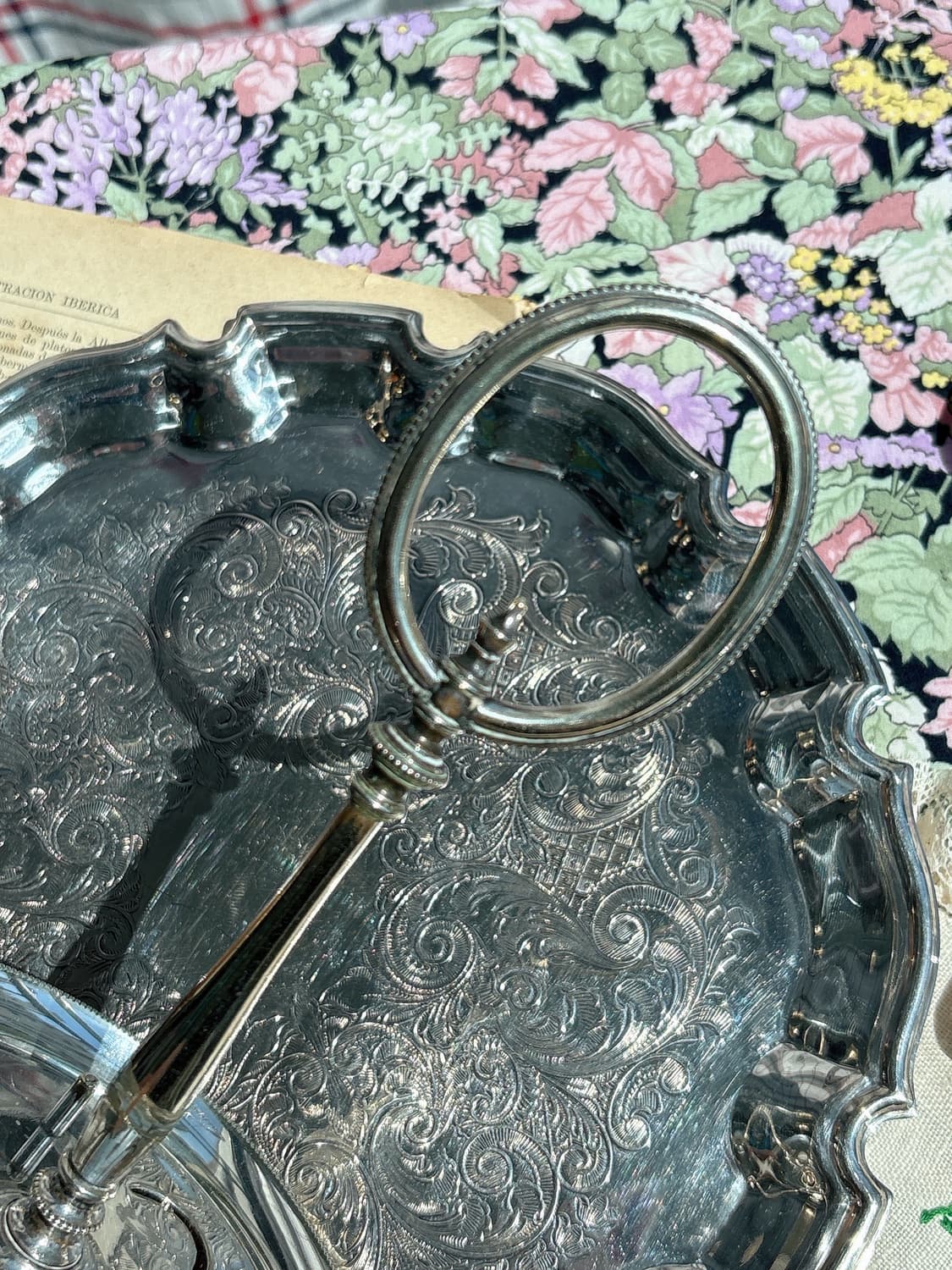 영국 John Grinsell & Sons앤틱 실버플레이트 에그 크루엣 상품이미지6