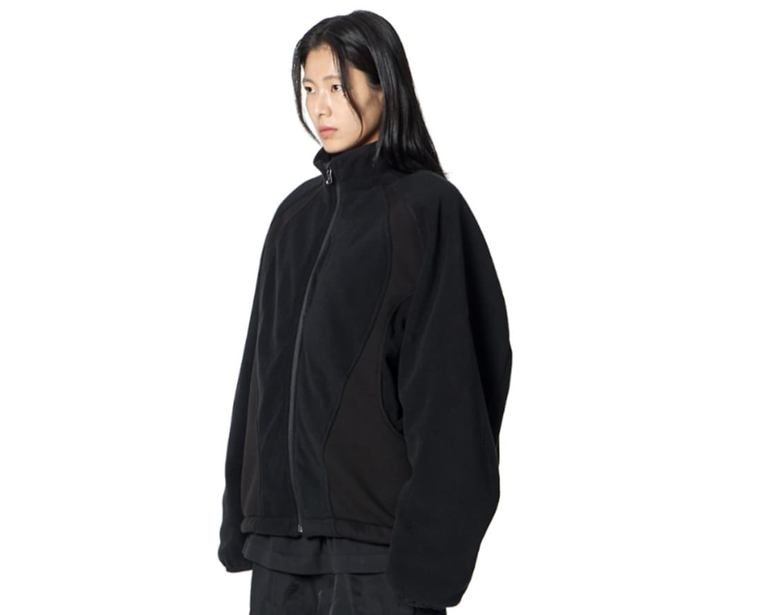 록히드마틴 Colors Scheme Fleece Jaket (BLACK) 상품이미지1