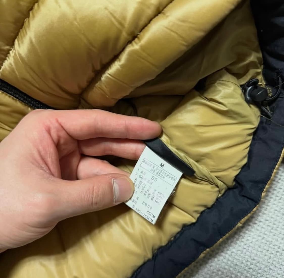 노스페이스 700 구스다운 유광 패딩 상품이미지5