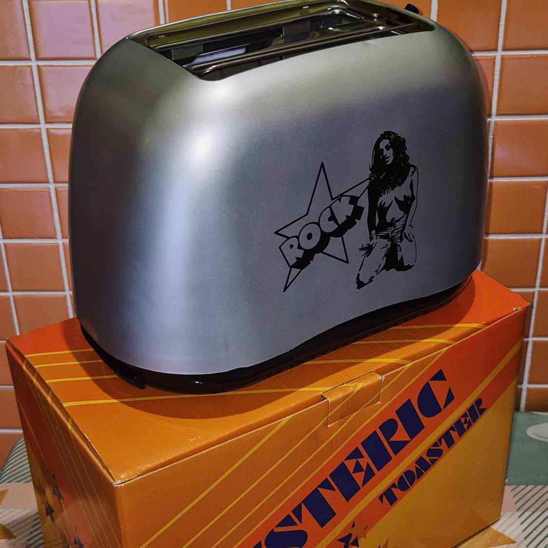 00s 히스테릭글래머 rock 실버 토스터기 상품이미지10