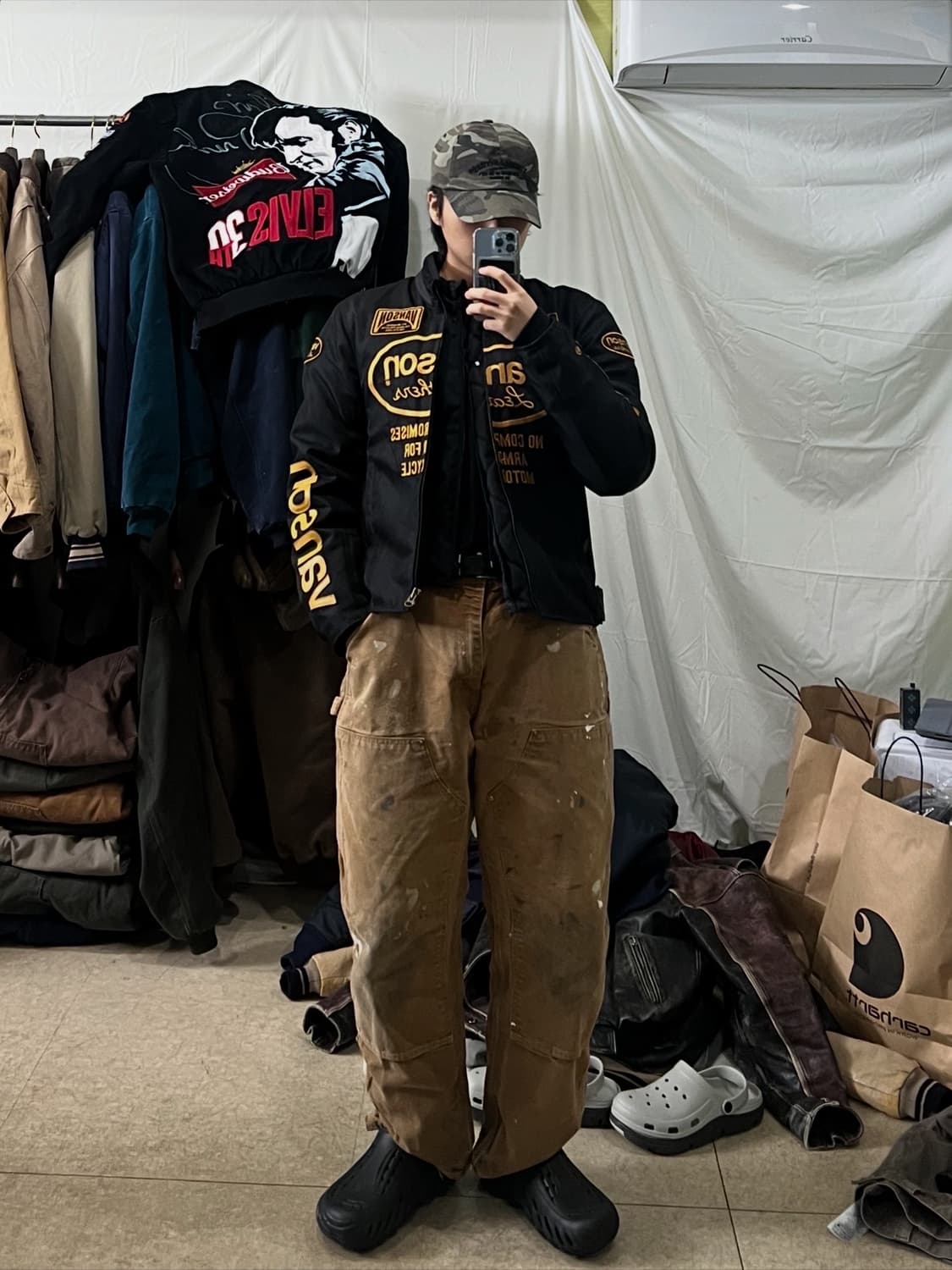 밴슨 레이싱자켓 라이더자켓 상품이미지4