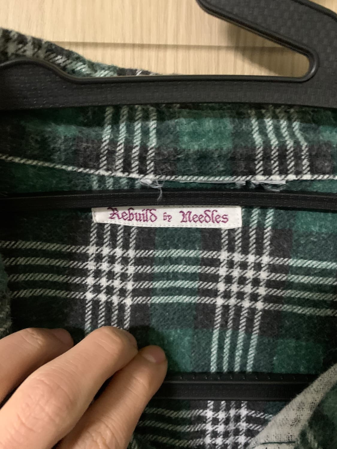 리빌드 바이 니들스 7컷 지퍼 셔츠 상품이미지3