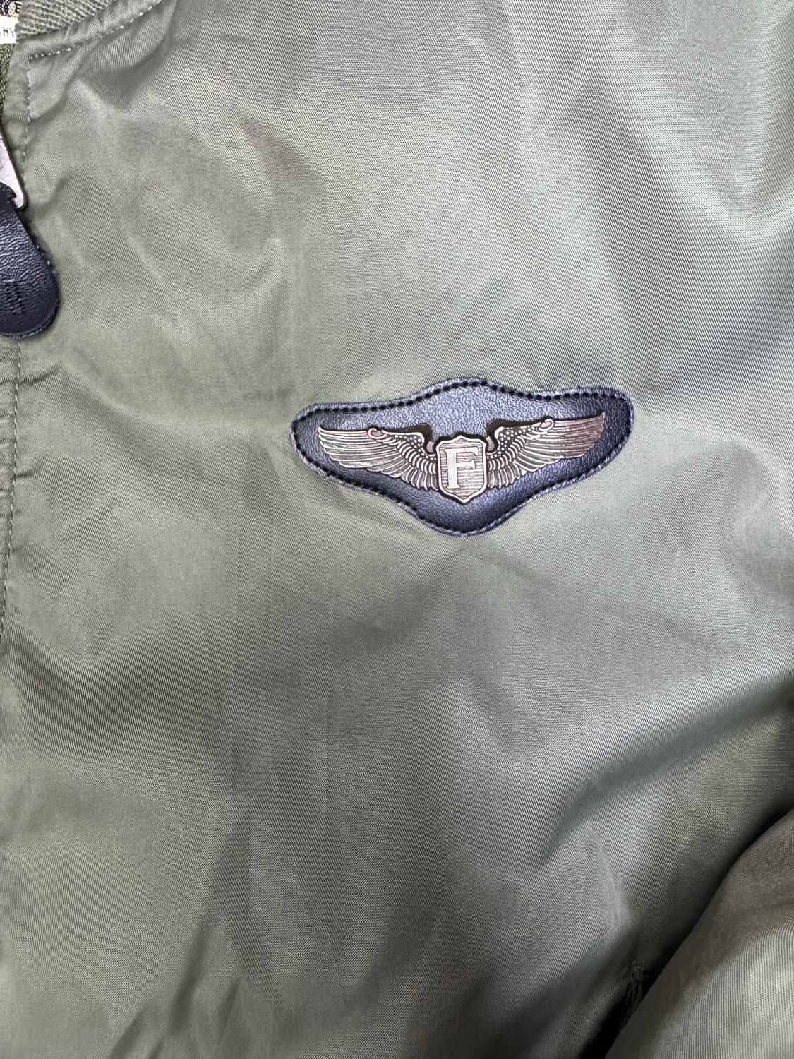 빈티지 백파이어BACK FIRE USA 에어포스 항공점퍼 자켓 M 상품이미지2