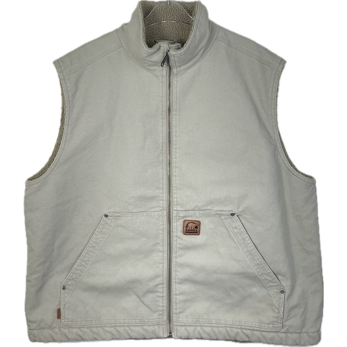 [XXL] 소렐 빈티지 쉐르파 워크 자켓 베스트 조끼 상품이미지1