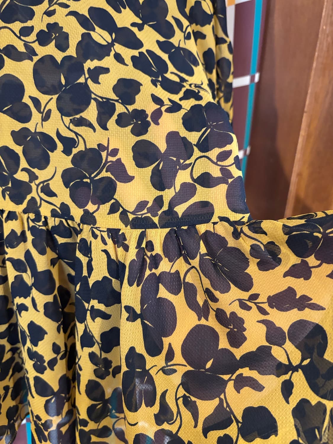 에센셜 앤트워프 플라워 패턴 블라우스 상품이미지4