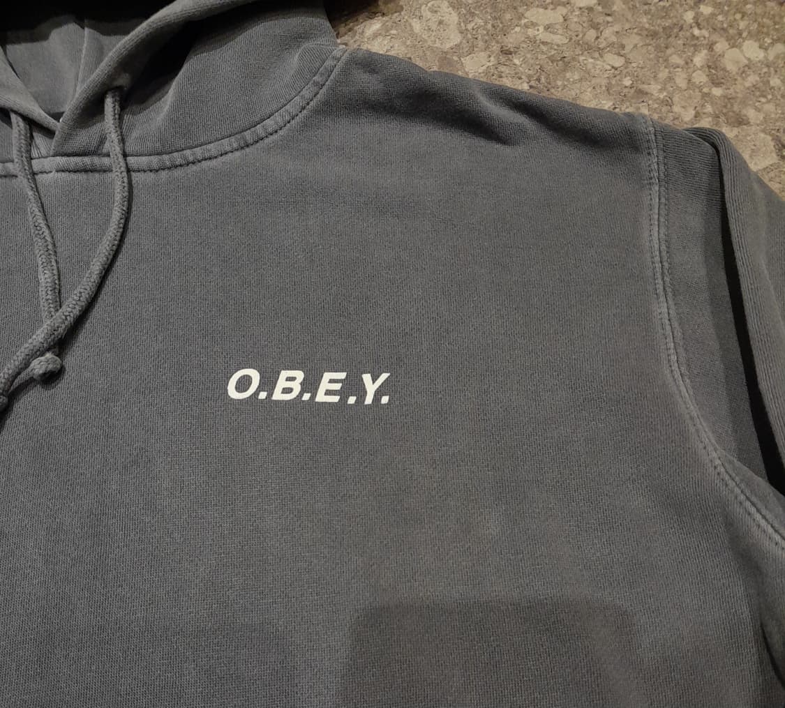 💥오베이 피그먼트다잉 후드 (M)
 상품이미지5