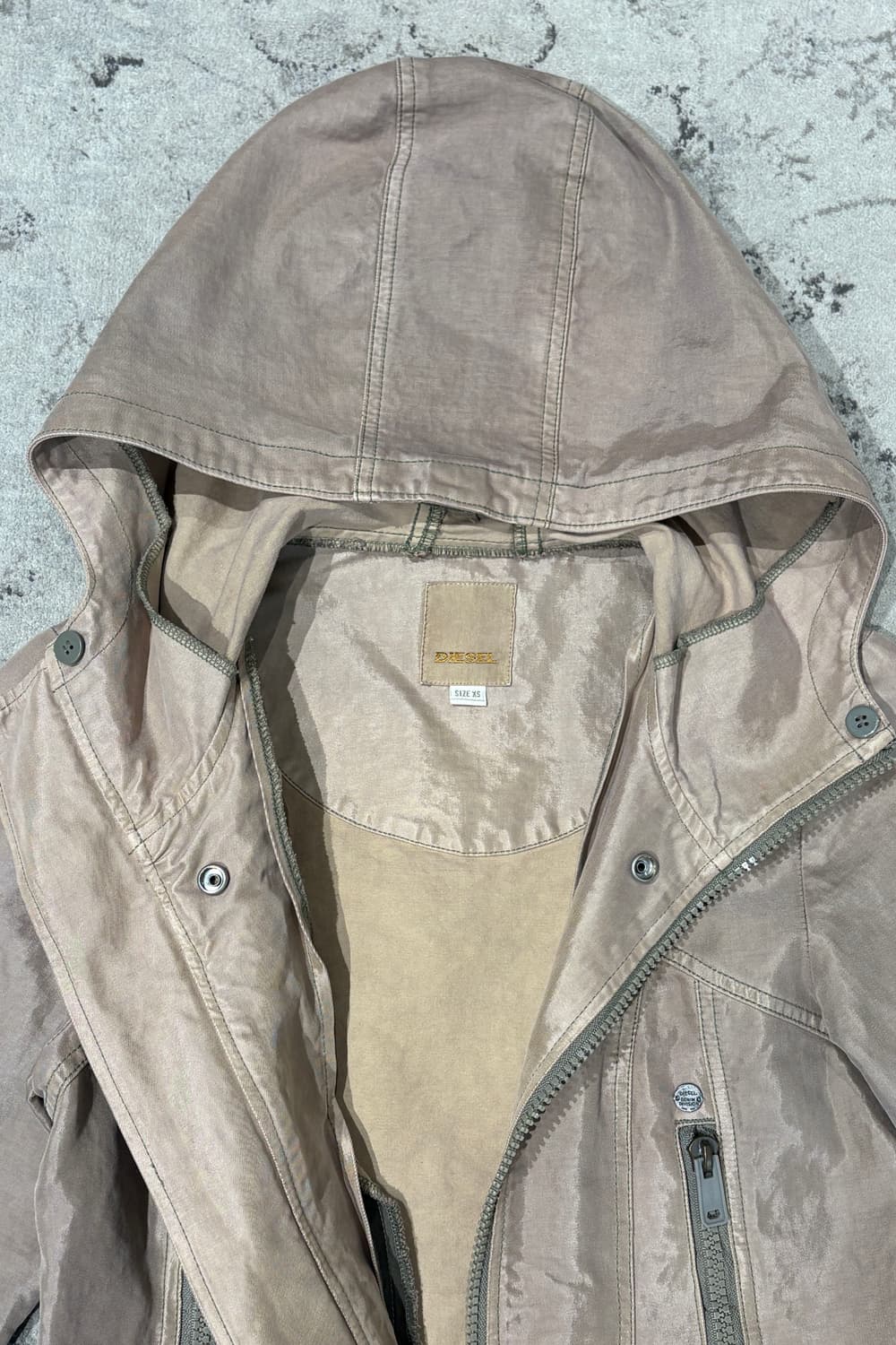 Diesel Washed Work Half Coat Jacket 상품이미지7