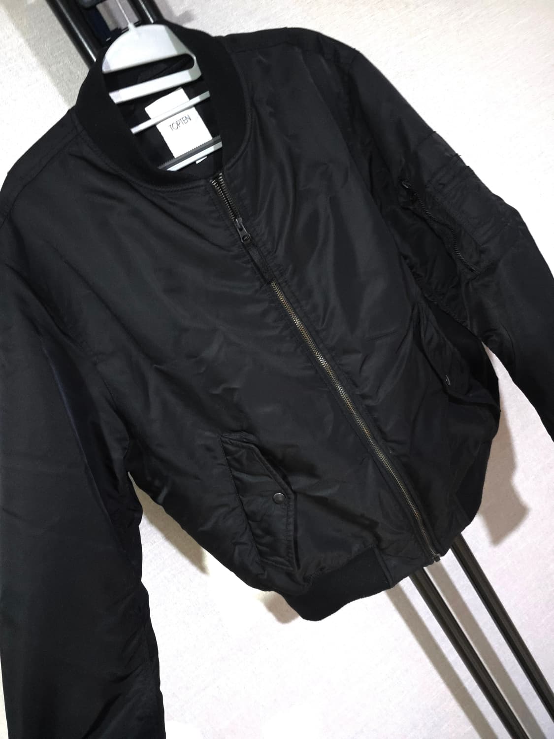 탑텐 남성 MA-1 패딩 항공 점퍼 95 상품이미지4