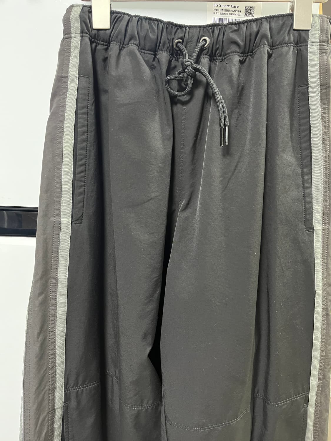 [2] 폴리테루 나일론 트랙팬츠 - 블랙 상품이미지2