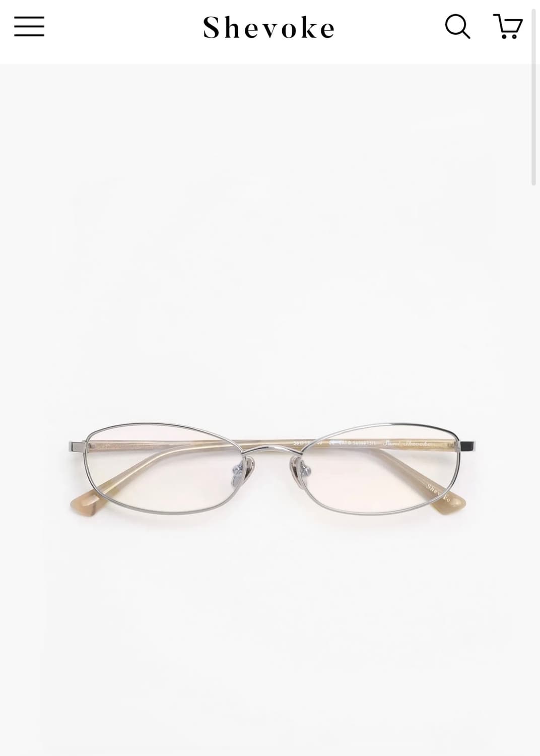 shevoke 쉬보크 SUMI SILVER BLUE LIGHT 상품이미지1