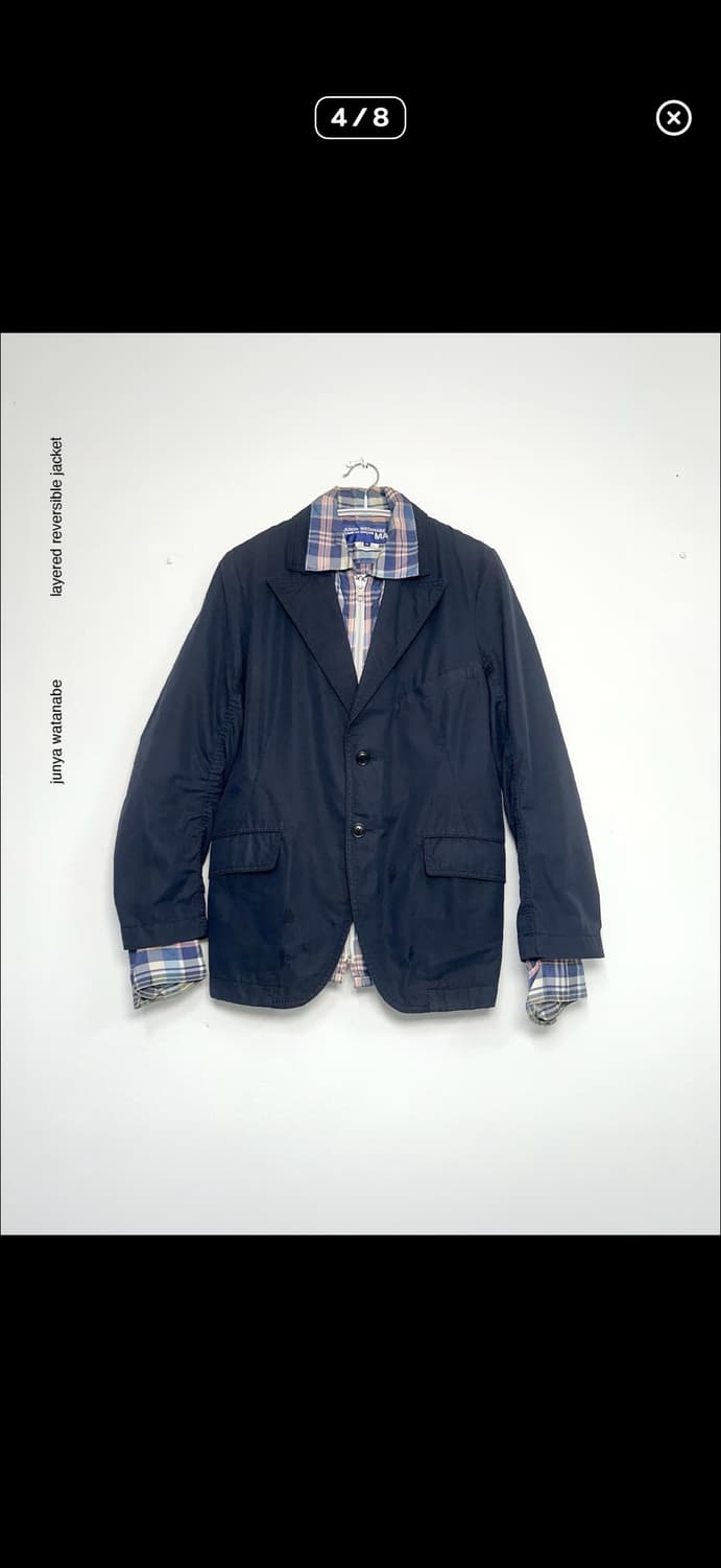 Junya Watanabe layered reversible jacket 상품이미지1