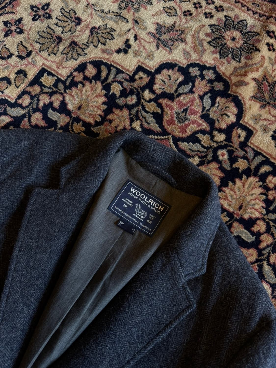 울리치 트위드 자켓 슬림100 상품이미지2