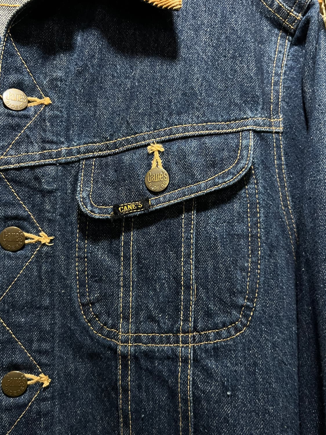 [M]슈가케인 Lee Riders 복각 3세대 데님 트러커 자켓 상품이미지4